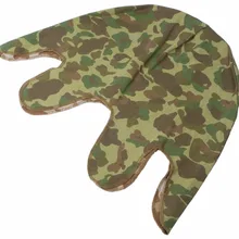 WW2 морской пехоты США CAMO HBT откидной шлем крышка