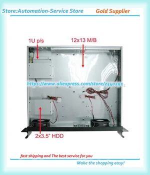 Aluminum Panel 2U T3802BA Short Server Chassis Dual Xeon Server Motherboard Position Aluminum Panel 2U T3802BA Short Server Chassis Dual Xeon Server Motherboard Position