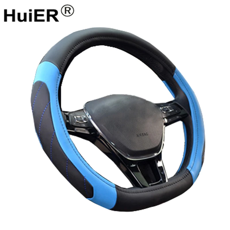 Автомобильная противоскользящая D образная форма HuiER для Citroen C4 Passat B8 VW Golf 4 7 Polo 5