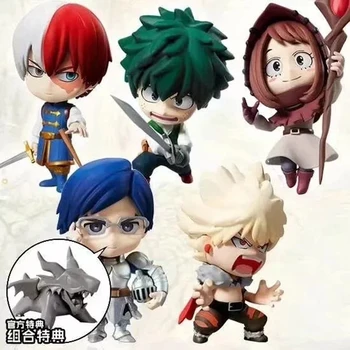 

My Hero Academy IZUKU MIDDRRIYA DEKU KATSUKI BAKUGO 6pcs/set Decoration Action Figure Kids Toy Gift
