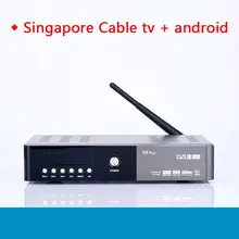 latest starhub box A8 Plus+Android Quad Core TV Box Support 4K KODI iptv singapore cable box tv receiver 300+chnl 1year free