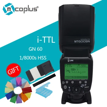 

Mcoplus MT-600SN i-TTL Master Flash Speedlite light HSS 1/8000s GN60 for Nikon D7100 D7000 D5300 D3300 D800 D750 D300 as SB-910