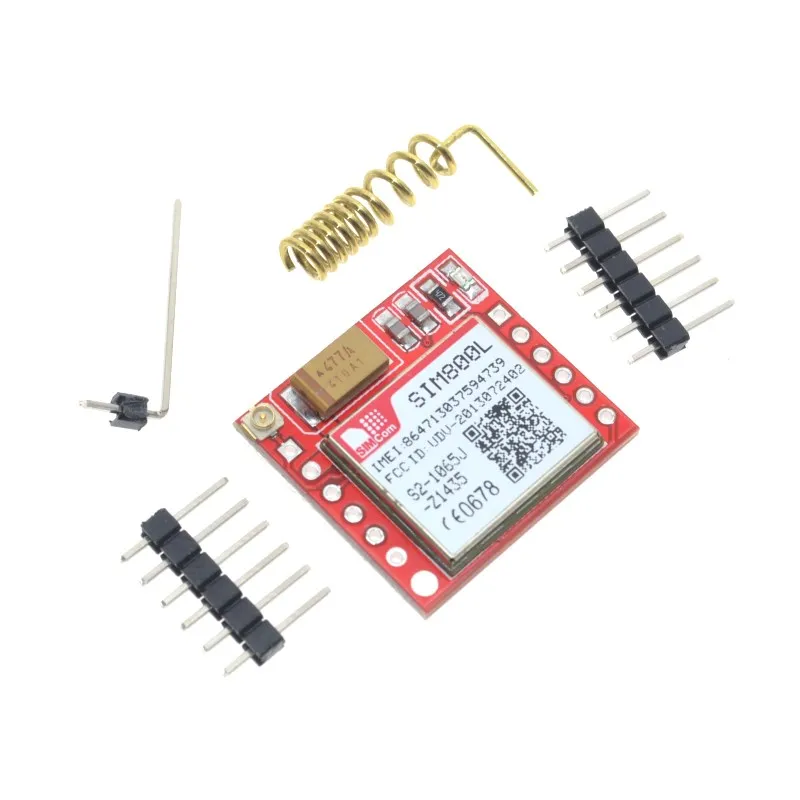 WAVGAT самый маленький SIM800L GPRS GSM модуль карта MicroSIM Core BOard Quad-band ttl последовательный порт