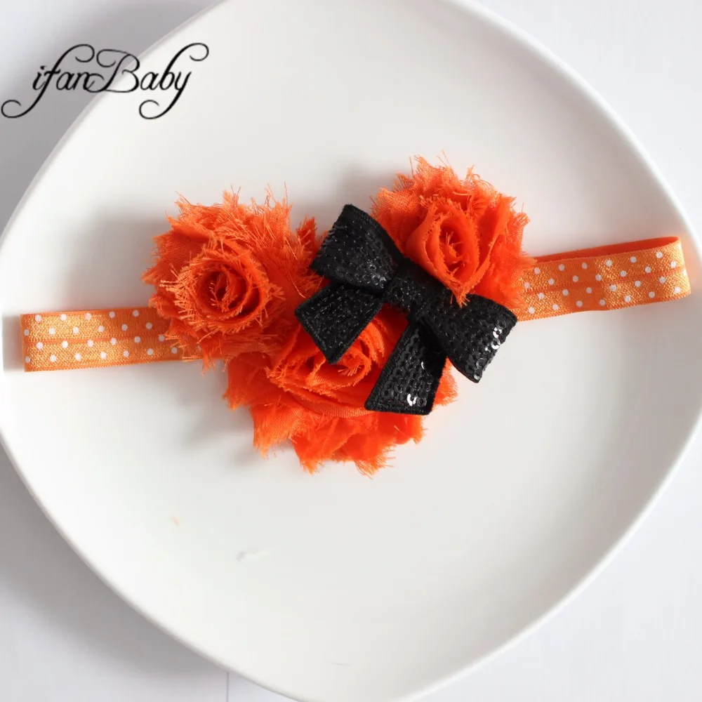 shabby flower headband 9