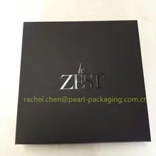 Высококачественная Роскошная индивидуальная картонная упаковочная коробка для шарфов, матовая черная картонная уф глянцевая коробка с логотипом 500 шт MOQ