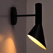 Северная Европа кантри настенный светильник спальня прикроватная лампа краткое бар балкон прохода настенный светильник