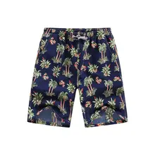 Новые быстросохнущие мужские цветные шорты, плавательные пляжные шорты с цветочным принтом, шорты для серфинга, плавательные костюмы