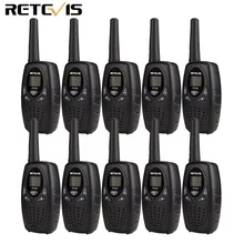 10pcs 4 color RETEVIS RT628 Kids Radio Walkie Talkie 0.5W UHF Frequency Portable Ham Radio Hf Transceiver A1026