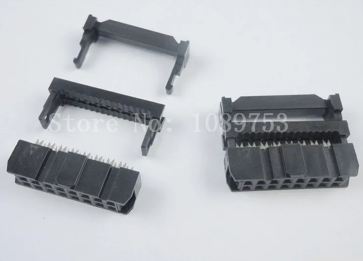 

100pc 2x8 2x8P 16P 16pin pitch 2.54mm IDC Cable Plug Connector