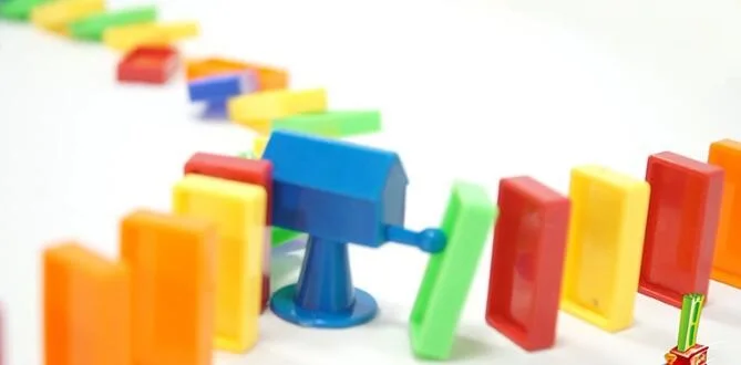 Новое Автоматическое размещение домино Электрический Обучающий набор установить блоки Лифт пружинный мост Набор текстура с цветными кирпичиками пластиковая игрушка в подарок