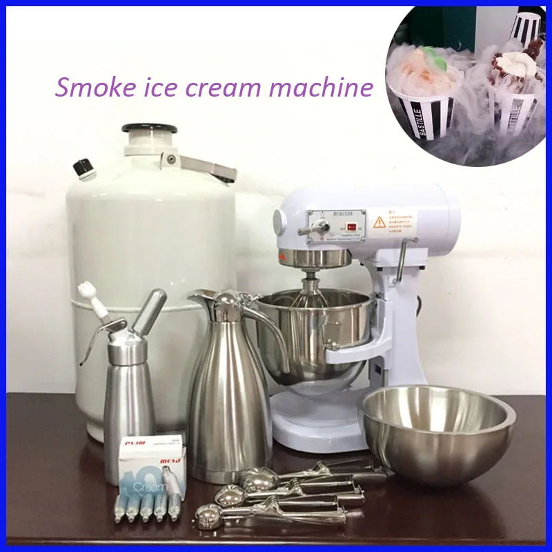 Snack machine nitrogen injector for making tasty ice cream/ liquid