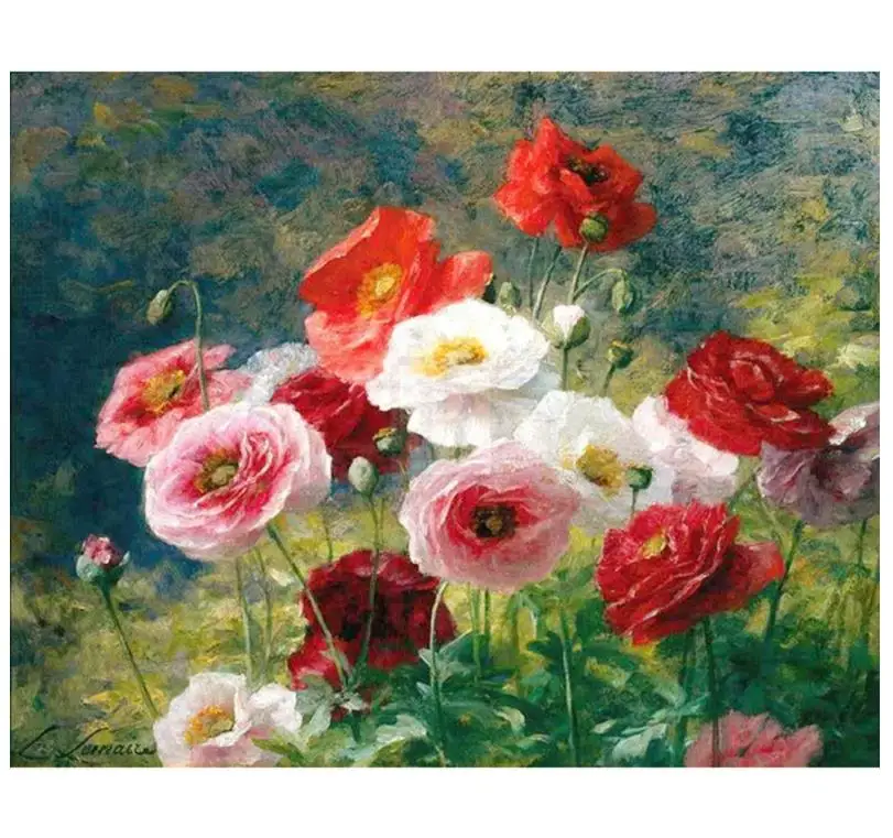 abstract rose diamond painting full drill flowe valentines day gifts home decor flower wall art dotz 5d diamoond drawing | Дом и сад