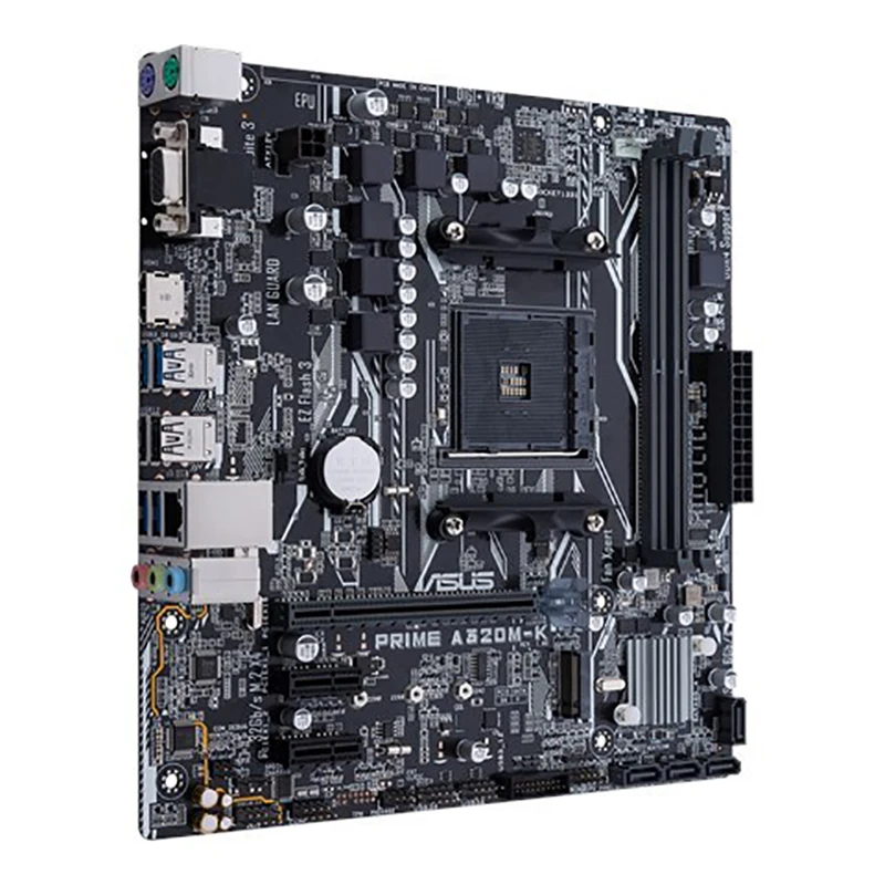 ASUS رئيس A320M-K AMD Ryzen AM4 DDR4 HDMI VGA M.2 USB 3.1 مايكرو-ATX اللوحة