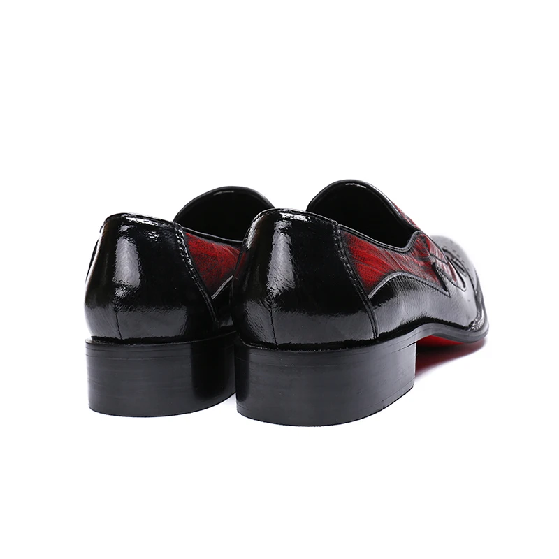 Роскошные вечерние туфли Zapatos De Hombre Мужские модельные золотистого цвета с