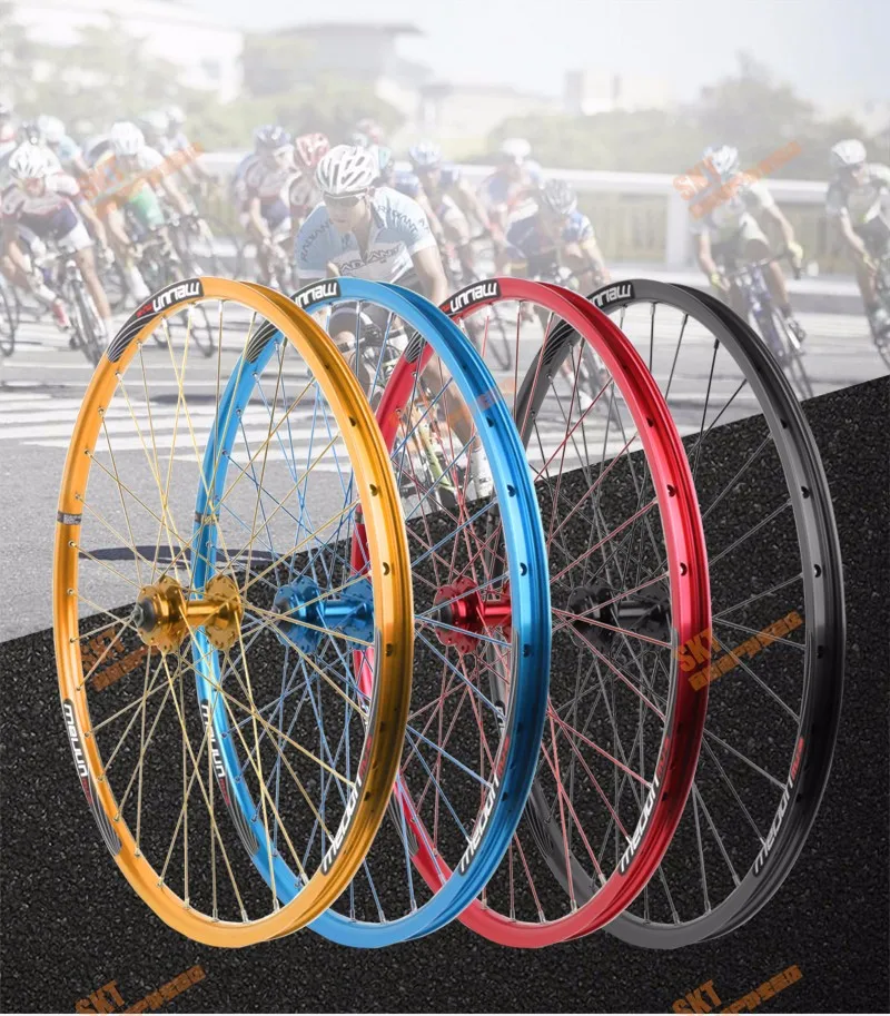 Discount MEIJUN mountain bike Disc brake wheel 26 inch 32 hole before and after the bicycle wheel Aluminum Alloy bicycle wheels DIY color 0 Discount MEIJUN mountain bike Disc brake wheel 26 inch 32 hole before and after the bicycle wheel Aluminum Alloy bicycle wheels DIY color 0