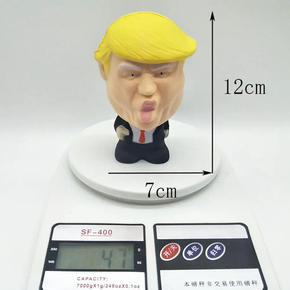 Taoup 1 шт. мультяшный мягкий Дональд Трамп Сжимаемый снятие стресса вечеринка в