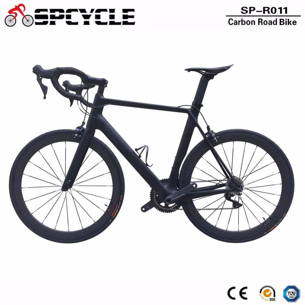 Perfect Spcycle 2019 Full Carbon Road Bike,Complete Racing Bicycles with Ultegra R8000 22 Speed Groupsets ,T1000 Racing Carbon Bike 1