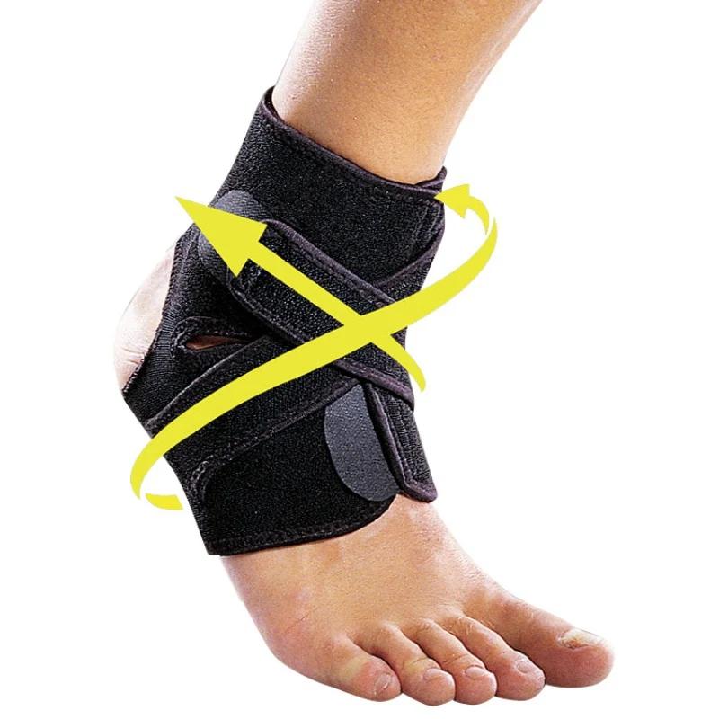 Открытый ноги лодыжки защиты защитное спортивное снаряжение Баскетбол Футбол sprain прижимной ремень защитные регулируемые щитки для ног