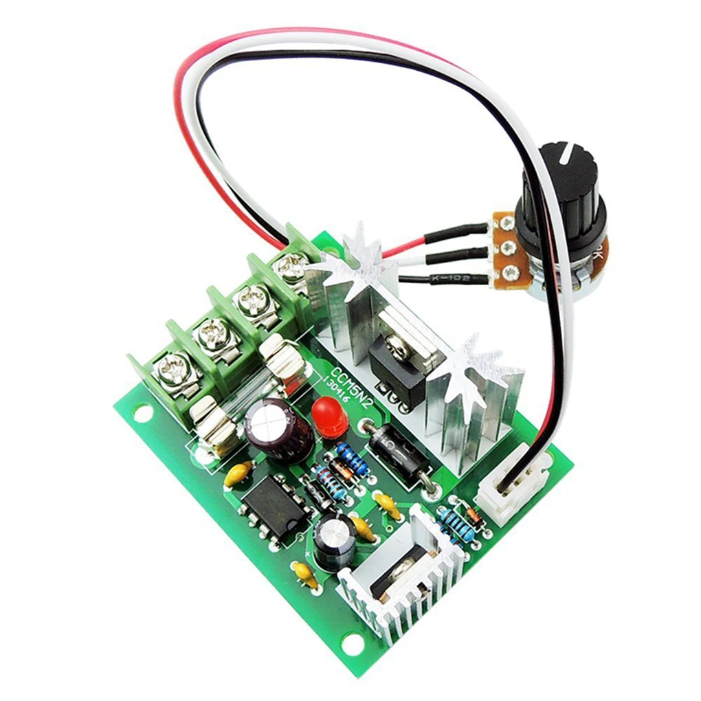 

CCM5 12V 24V 30V 5A DC Motor Speed Controller Adjustable Variable Speed Governor PWM 120W Speed Driver Control