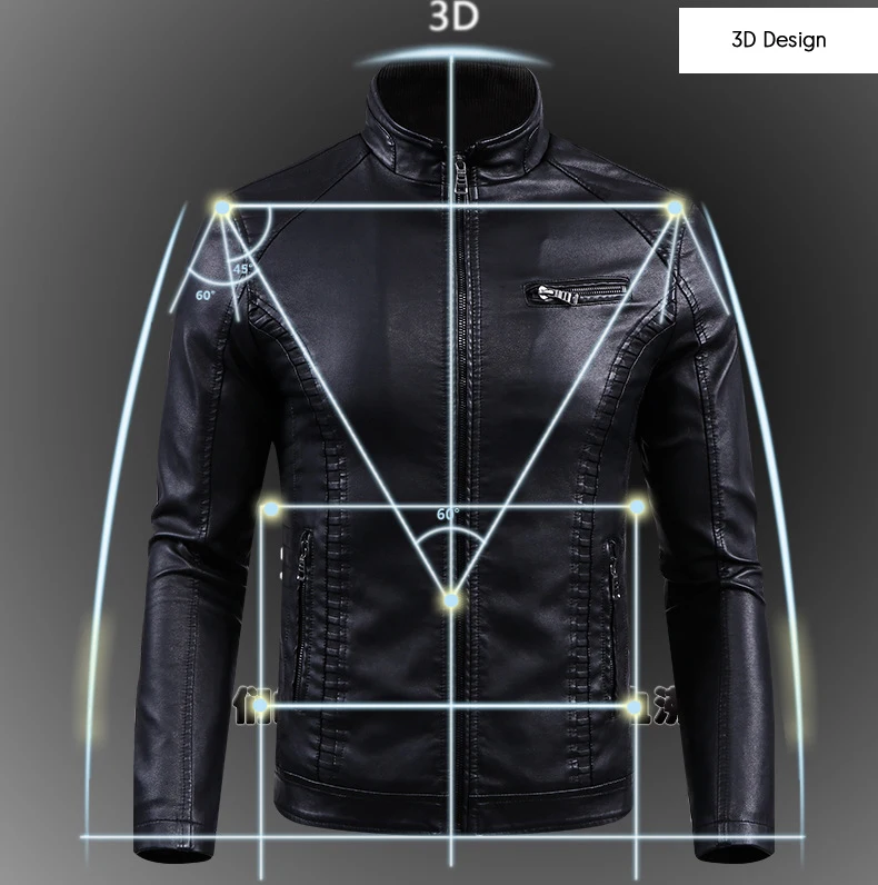 leather coat men