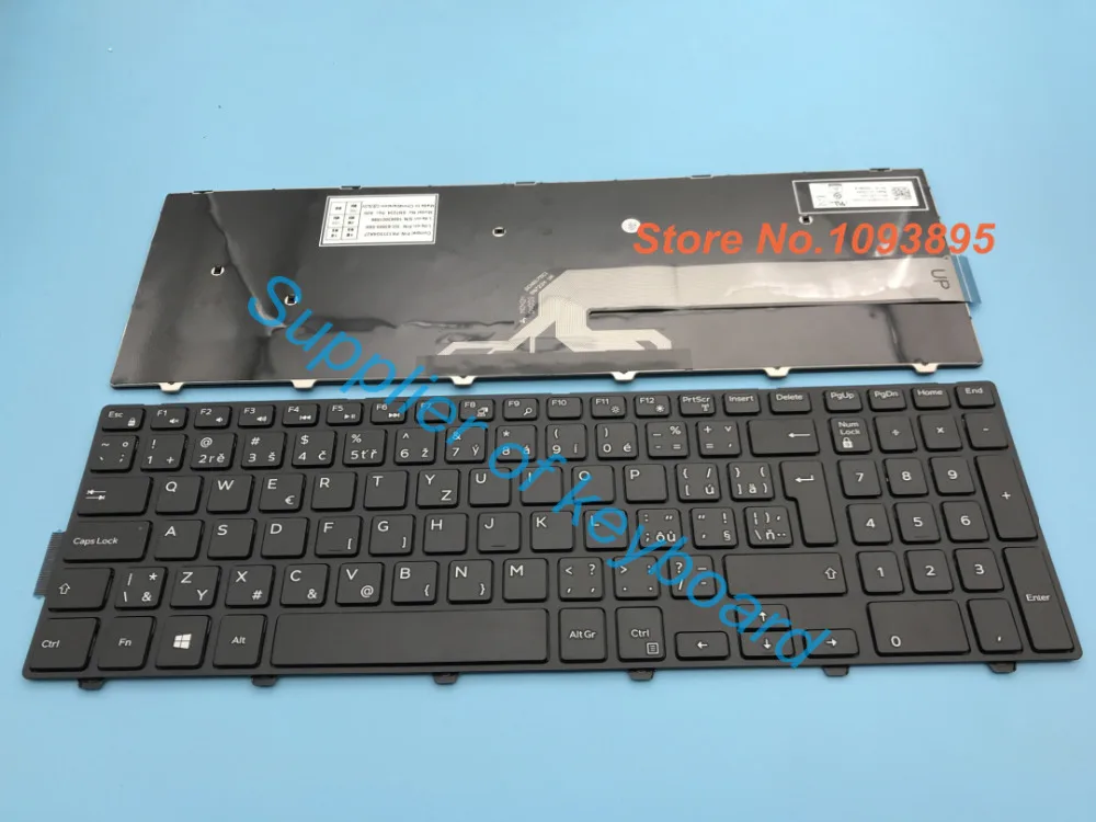 Новая Чешская/Словацкая клавиатура для Dell Inspiron 15 3000 5000 3541 3542 3543 5542 5547 5545 Чешская