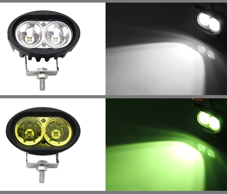 BraveWay 1 шт. светодиодный фонарь для автомобильного мотоцикла для трактора, прицепа, грузовика SUV ATV внедорожный светодиодный рабочий свет 12 в 24 В противотуманная фара