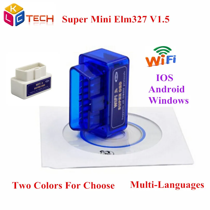 A++ качество PIC18F25K80 ELM327 Bluetooth/wifi OBD2 автоматический диагностический сканер инструмент Супер Мини elm 327 wifi Android/iOS/Windows