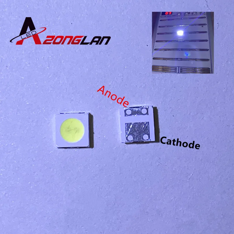 Диоды ТВ ПОДСВЕТКА 1 Вт 3В 3535 SMD LED Televisao холодный белый 100лм 3537 с подсветкой LCD