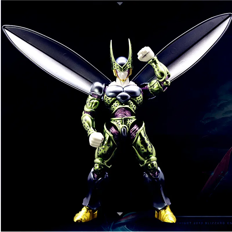 

Dragon Ball Z Cell Perfect Field Colaring Of Metals Assembled Model Action Figure Model Giocattolo G1546