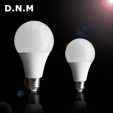 E27 Bombillas LED Bulb 3W 5W 7W 12W 15W Lampada LED Lamp AC 220V-240V High Brightness Spotlight Bulb SMD2835 Cold White Ampoule