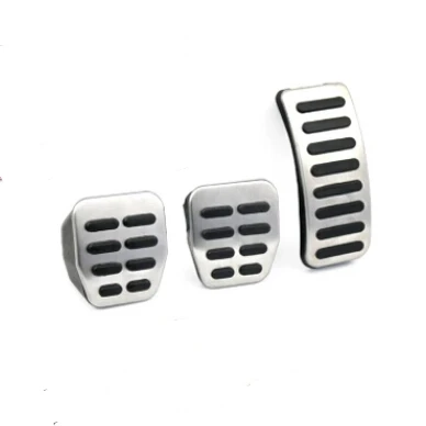 Чехол из нержавеющей стали для автомобильных педалей Audi TT чехол VW SEAT SKODA Golf 3 4 Polo 9N3