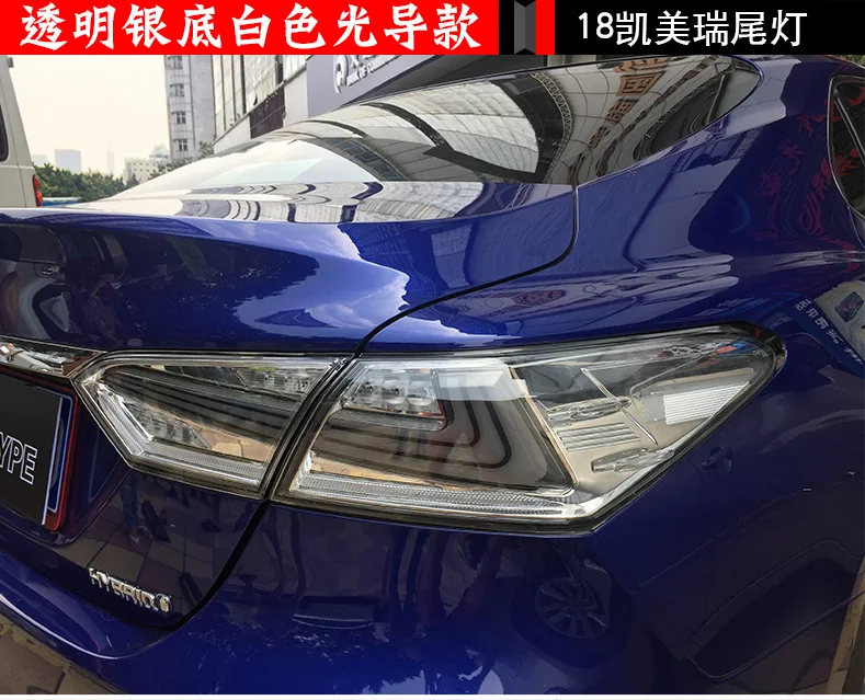 Автомобильный Стайлинг для Toyota Camry задние фонари Camry светодиодный задний фонарь DRL+ Динамический сигнал поворота+ тормоз+ задний фонарь заднего хода 4 шт