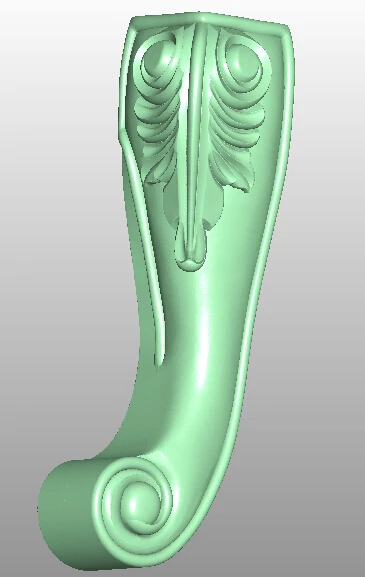 

3D model STL format file for cnc router engraving furniture sofa cabinet chair leg pattern Artcam 658