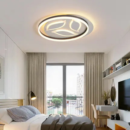 

LED Modern Iron Acryl Round Simple Lamparas De Techo Ceiling Lights.LED Ceiling Light.Ceiling Lamp For Foyer Bedroom