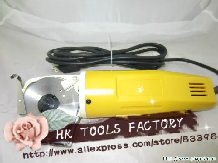 

Hight quality stainless steel rotary cutter knife,220V 70mm Cloth Cutter Fabric Cutting Machine Shear