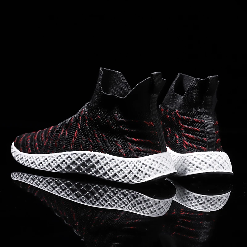 

Autumn Winter Thicken Cotton Fabric Men Sneakers Outdoor Men Sports Shoes Trainers Running Male Adult Black Chaussure Homme