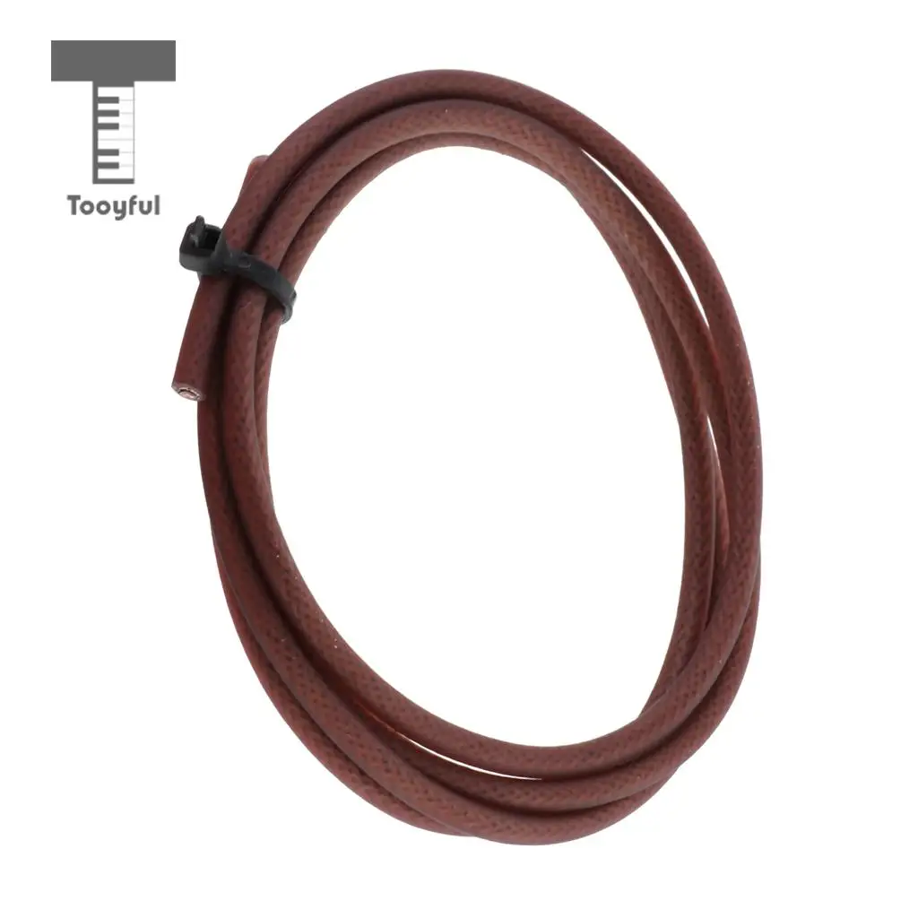 100cm 6.5mm High Fidelity Anti-noise Guitar Cable Cord Gold Plated Copper Welding Free Plug for Guitar Pedal Effect Parts 