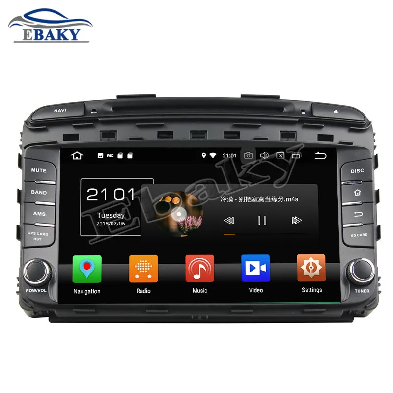 Clearance NaviTopia 9inch 4GB RAM 64GB ROM Octa Core Android 9.0 Car DVD Player For KIA SORENTO 2015/Bluetooth/GPS 4