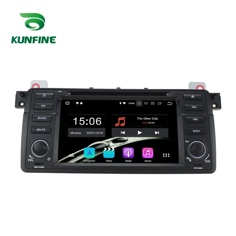 Excellent Android 9.0 Core PX6 A72 Ram 4G Rom 64G Car DVD GPS Multimedia Player Car Stereo For BMW M3 1998-2006 Radio Headunit 2