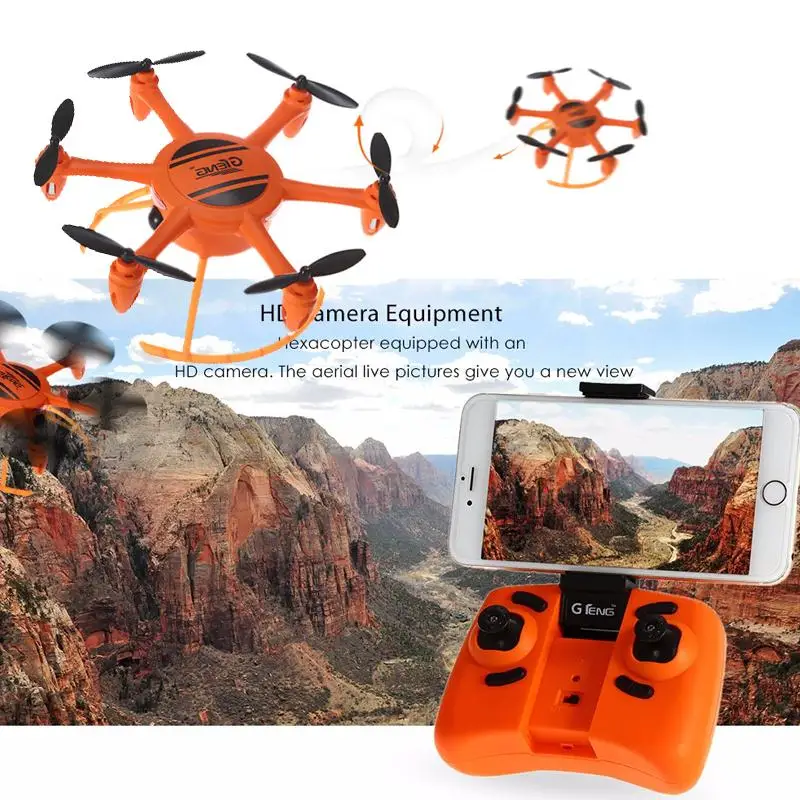 Original High Quality T907W 4CH RC Quadcopter Camera Record Speed Switching Mode Hexacopter Drone Professional Christmas Gift