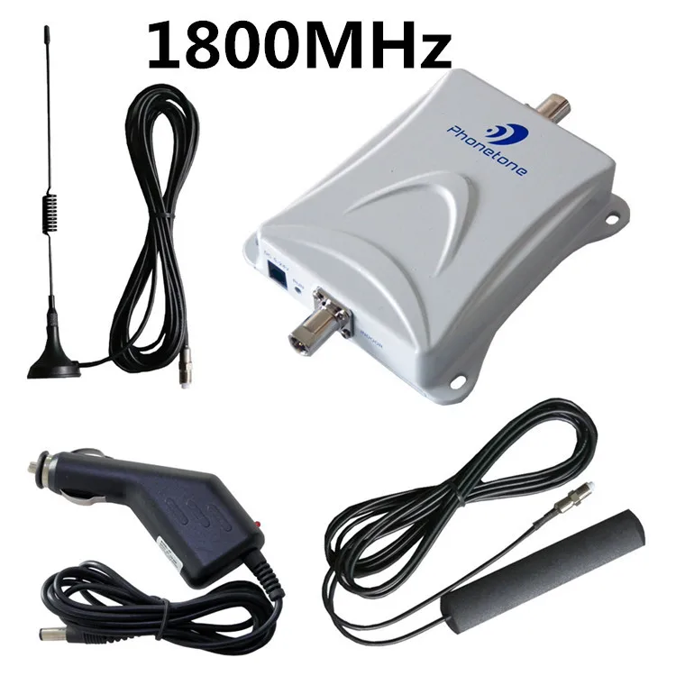 GSM 3G LTE 4G PCS 1800MHz Mobile Phone Signal Booster Amplifier Kit For Car Use Free