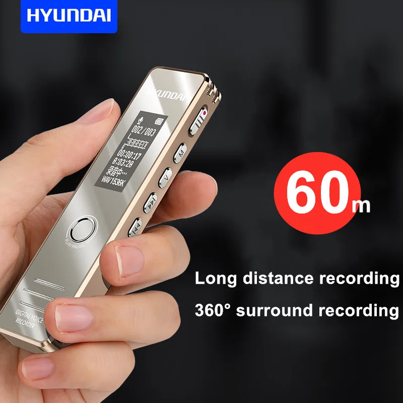 K607 Цифровой диктофон с активированным голосом мини Аудио запись на большое