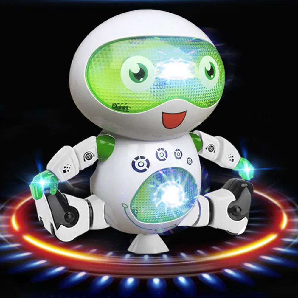 electronic walking dancing robot toy