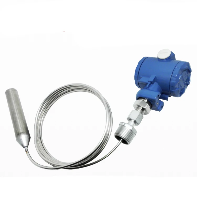 Stainless steel tape armored input level transmitter / 4-20MA pH level sensor / -100 ~ 300C high temperature transmitter Stainless steel tape armored input level transmitter / 4-20MA pH level sensor / -100 ~ 300C high temperature transmitter