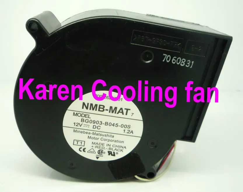 

NMB 9CM BG0903-B045-00S 9733 12V 1.2A Blower colling fan
