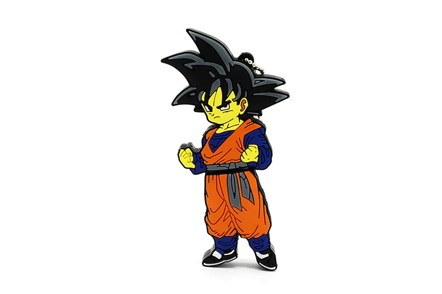 KING SARAS мультфильм 64 Гб Dragon Ball goku модель usb флеш-накопитель usb 2,0 4 ГБ 8 ГБ 16 ГБ 32 ГБ Флешка классный подарок