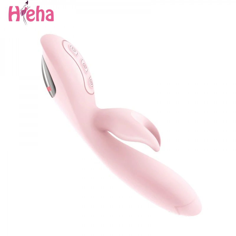 Вибратор с двойным кроликом Hieha вибрирующие секс игрушки для женщин товары