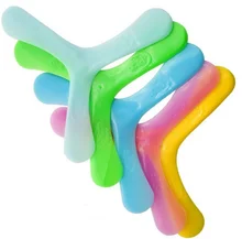 Boomerang outdoor fun sports Luminous Outdoor Park special flying font b Toys b font Flying Disk