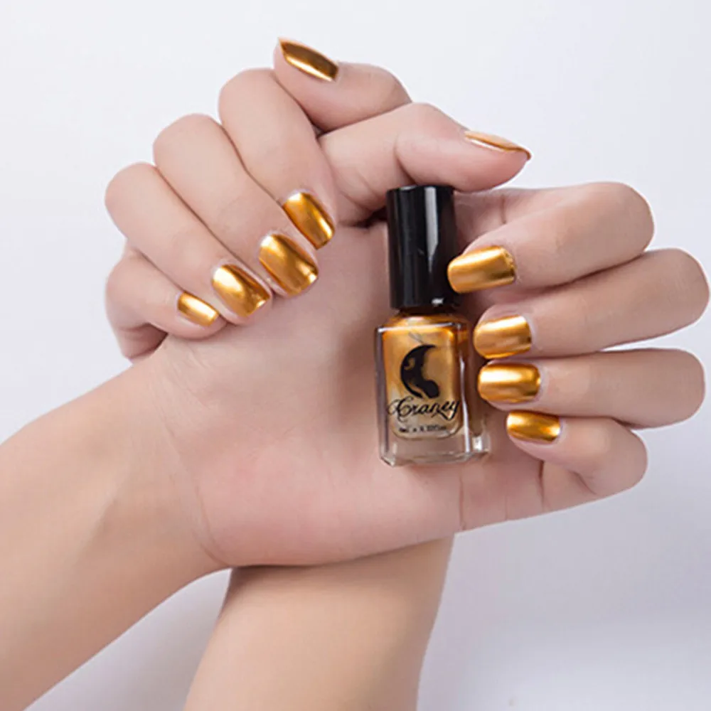 Buy Mirror Nail Polish Plating Silver Paste Metal