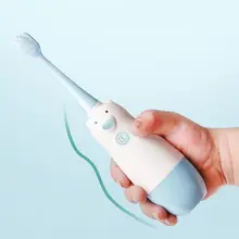 15 см детская звуковая волна для чистки зубов десны щетка головка Замена батареи Водонепроницаемый